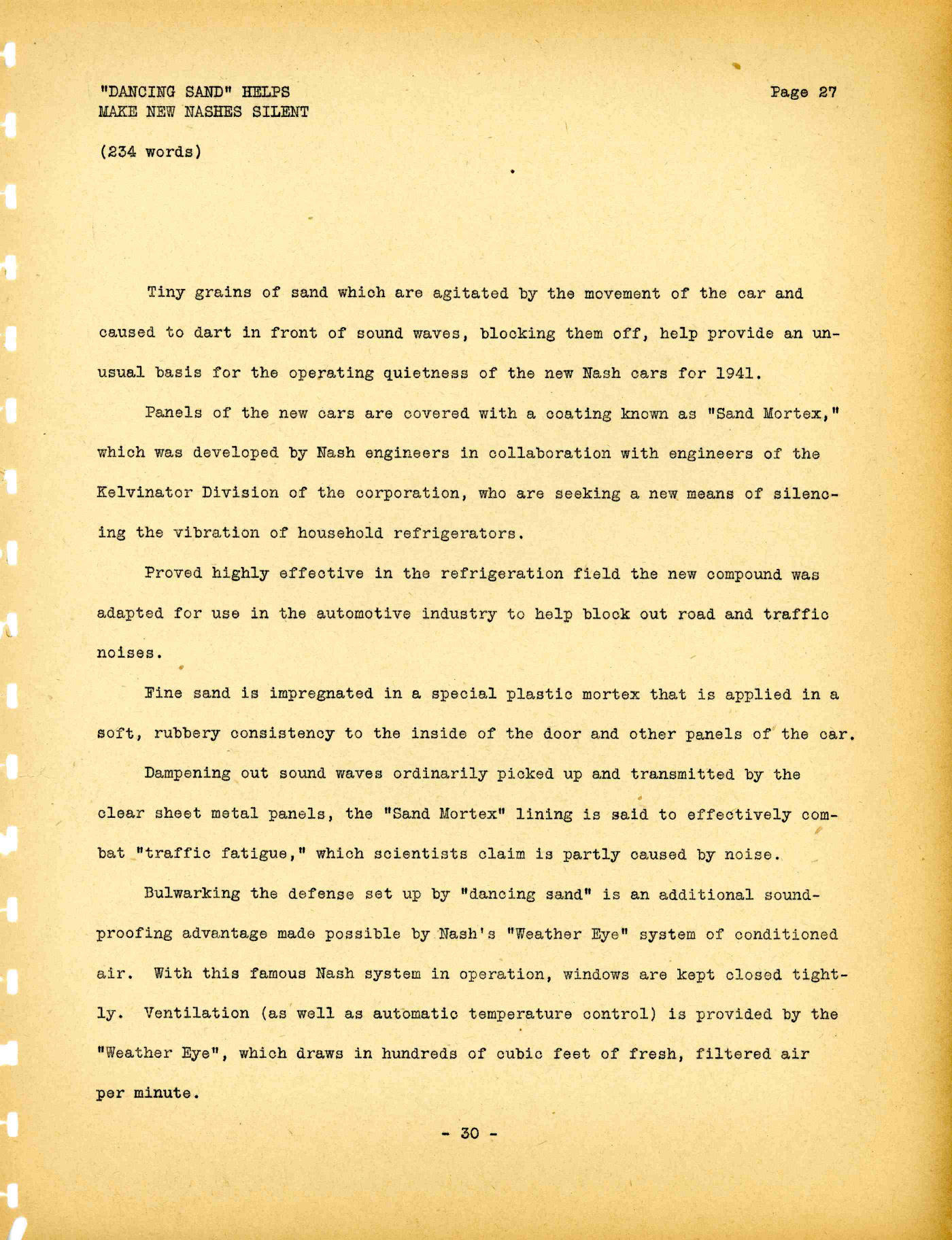 1941 Nash Press Kit Page 94